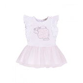 Everything Must Change (EMC) Baby Girl Light Pink and White Tulle Dress